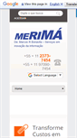 Mobile Screenshot of merima.com.br